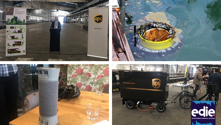 edie brings you four interviews with UPS, the Seabin Project, Airlabs and the Impact Investment Network